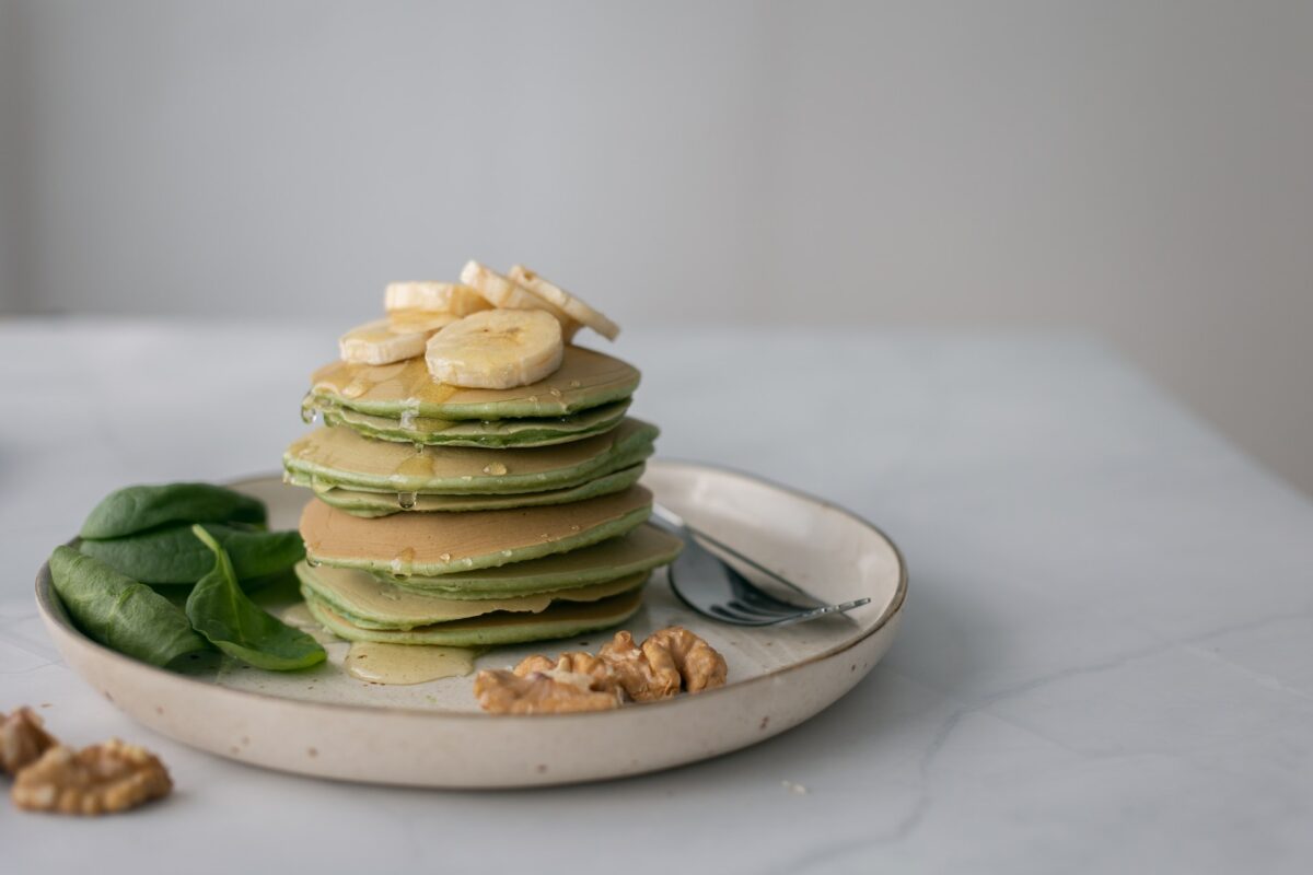 banana pancake for breakfast