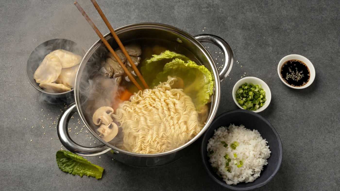 masak merebus yang aman