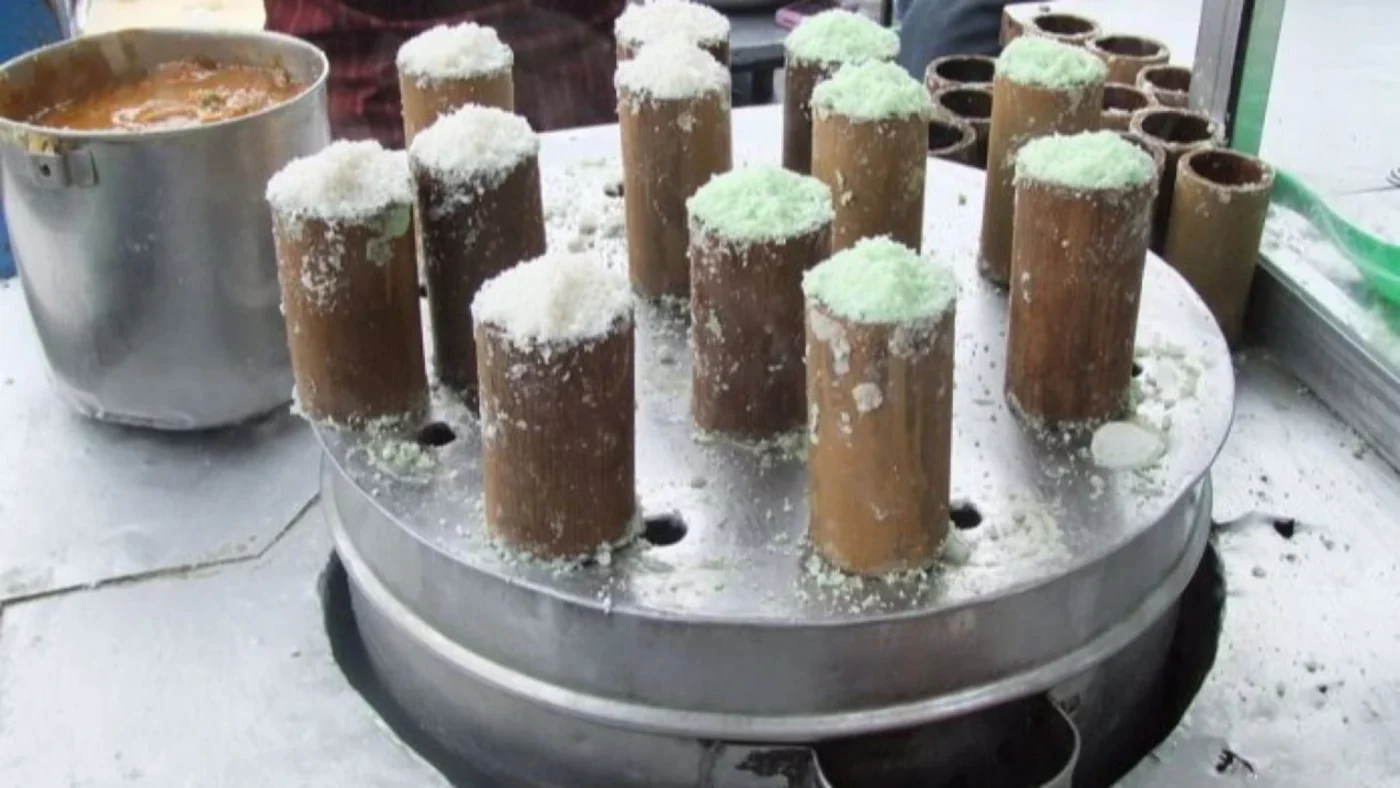 kue putu bumbung
